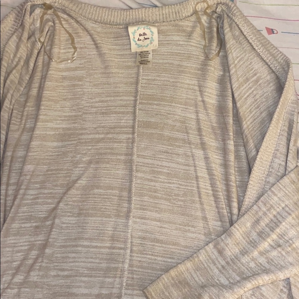 Beige Cardigan - Picture 3 of 6